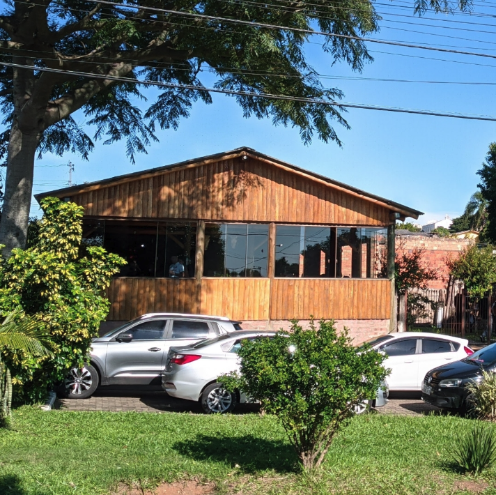 Estrutura em madeira gaúcha